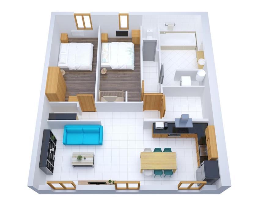 Vecchia Citta Cote Vieille Ville # Yolo Alp Home Анси Екстериор снимка